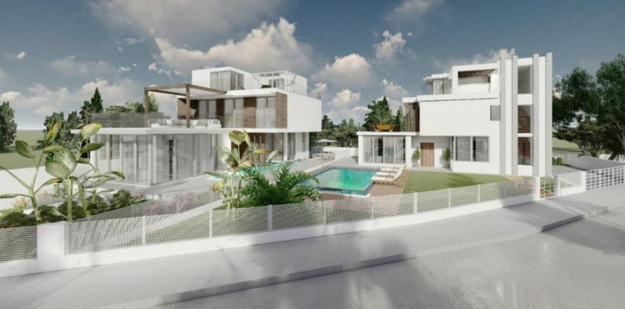 Вилла с 5 спальнями в Ларнака,  № 38926