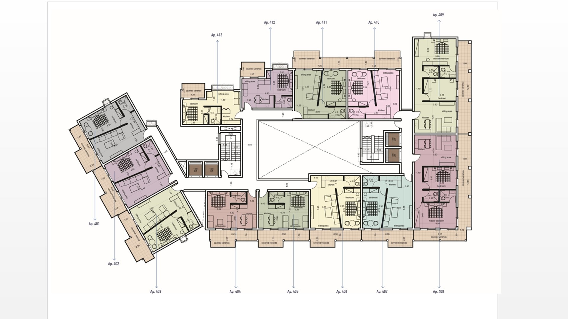 1 chambre Appartement à Potamos tis Germasogeias, Germasogeia, Limassol, Chypre No. 28699