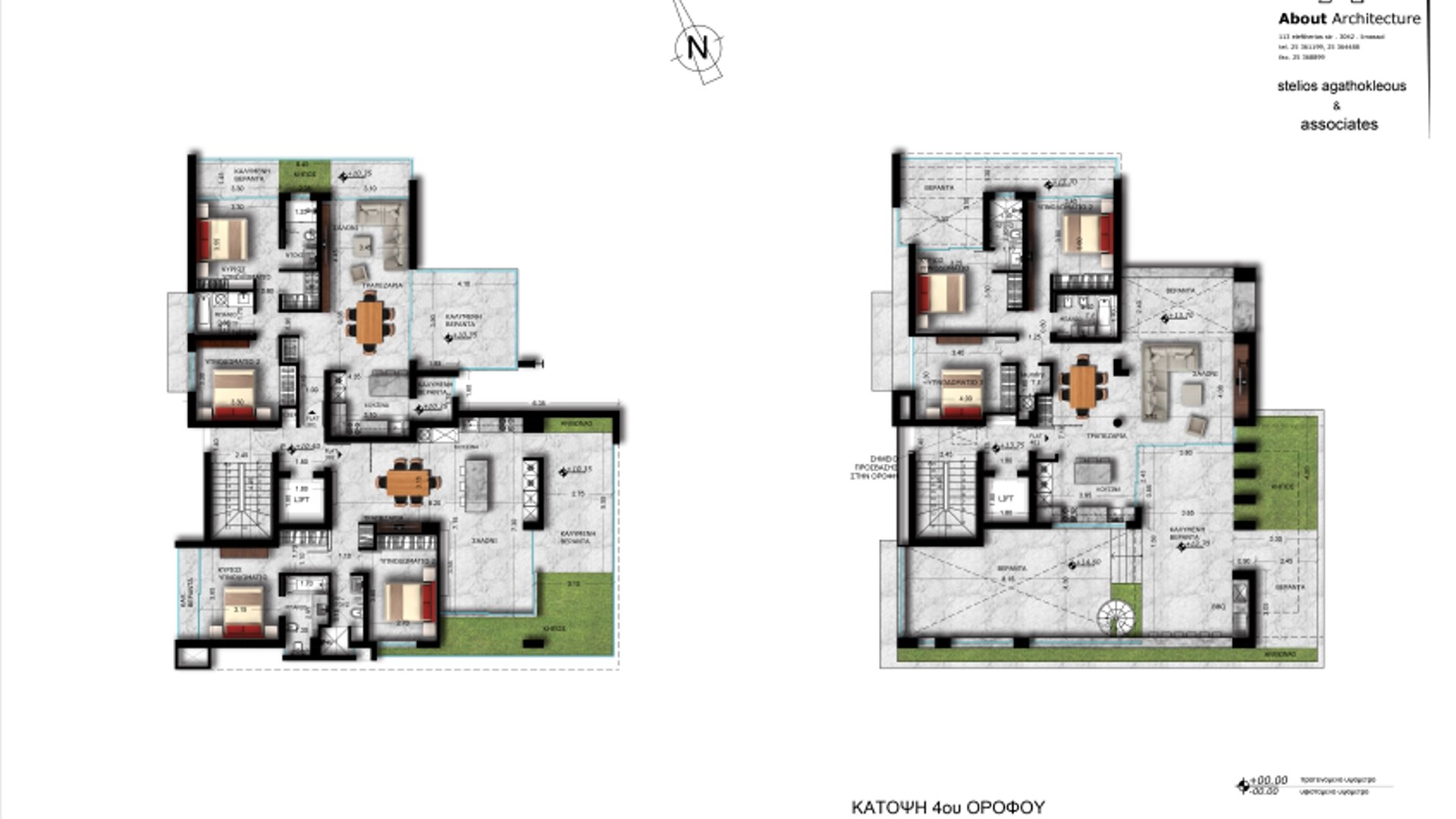 3 bedrooms Penthouse in Agios Athanasios, Limassol, Cyprus No. 28644