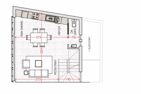 2 chambres Maison de Ville à Larnaca, Larnaka, Chypre No. 26668