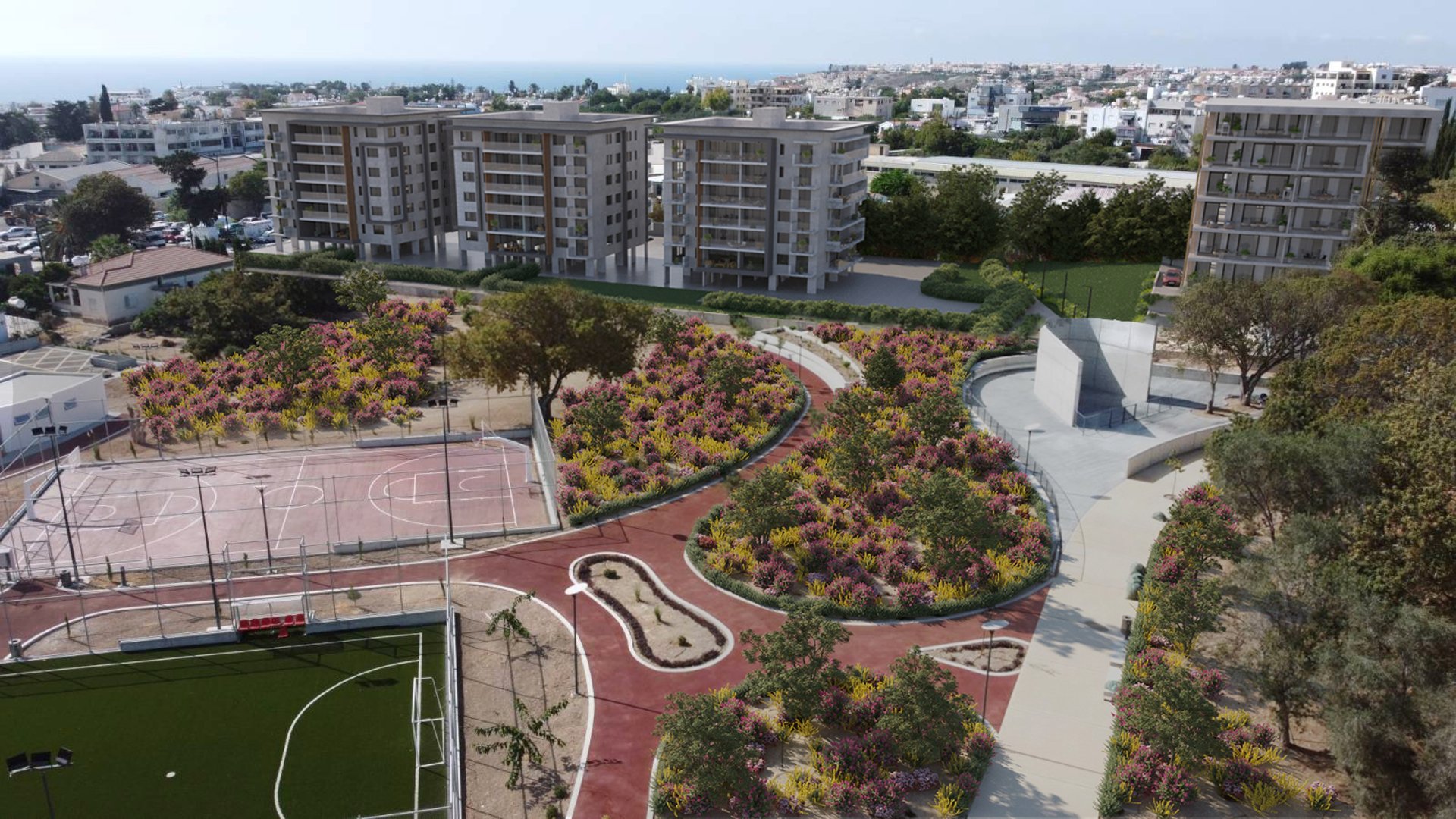 1 chambre Appartement à Paphos, Chypre No. 30451