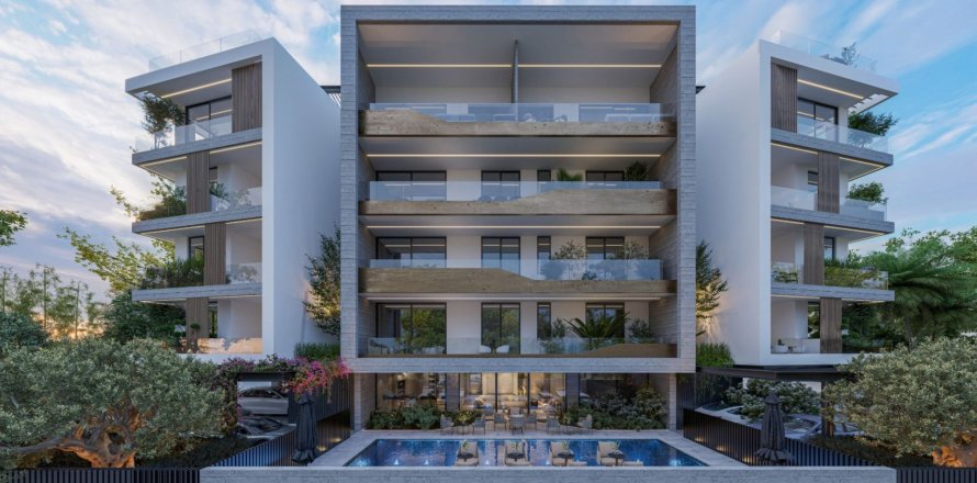 2 dormitorios Apartamento en Germasogeia, Limassol,  No. 50581