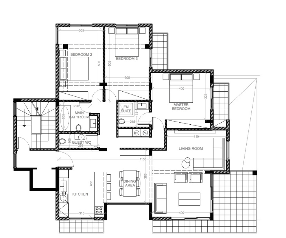 3 bedrooms Apartment in Limassol, Cyprus No. 38512