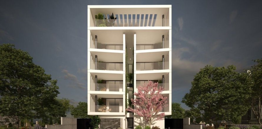 Квартира с 1 спальней в Строволос, Никосия, № 44802