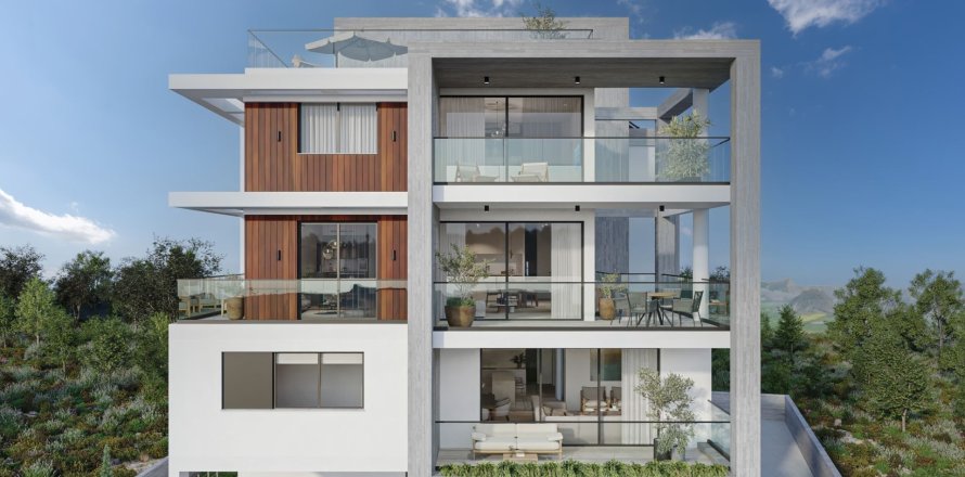 Квартира с 2 спальнями в Пафос,  № 41295