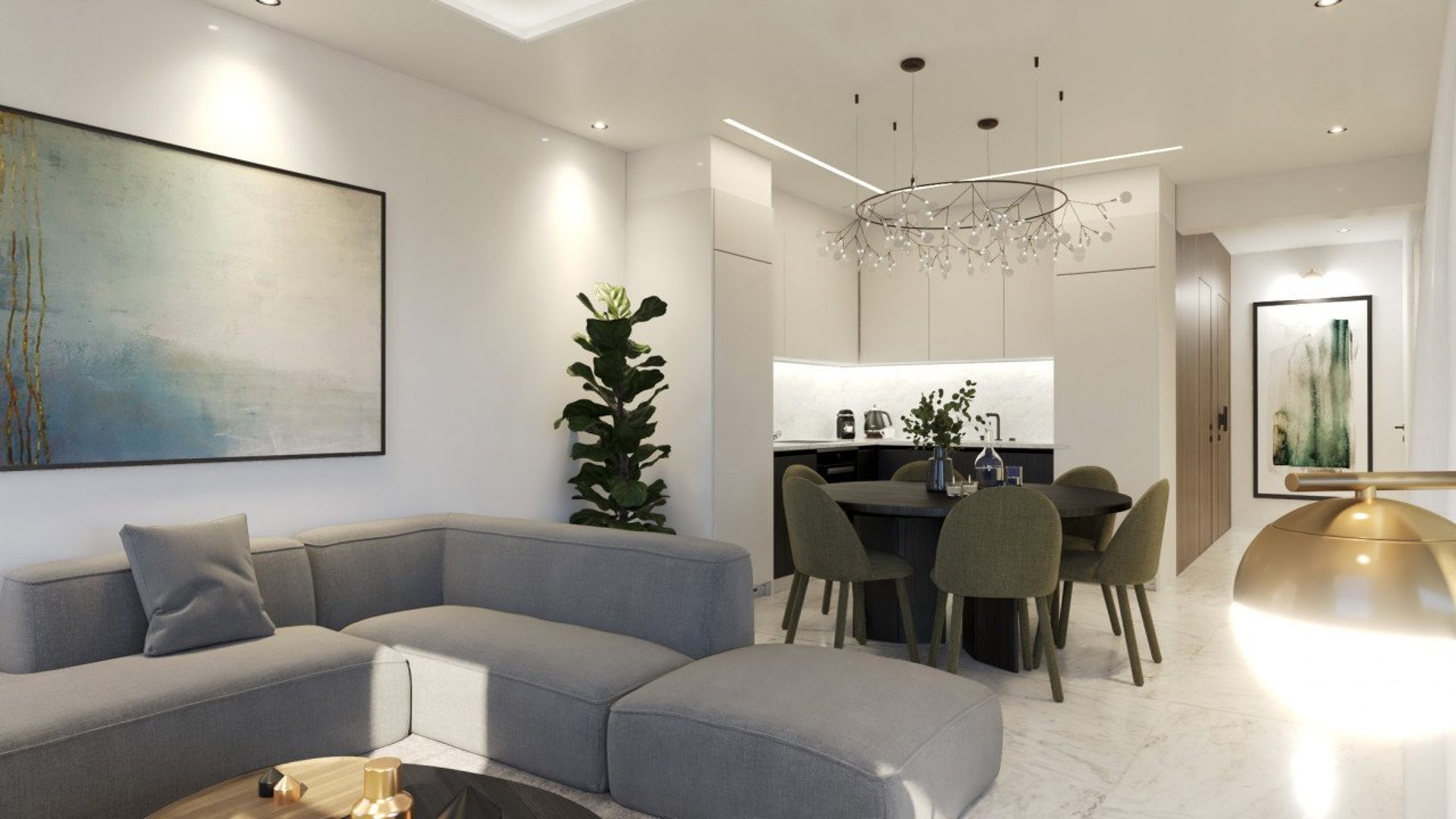 2 chambres Appartement à Paralimni, Ammochostos, Chypre No. 28476