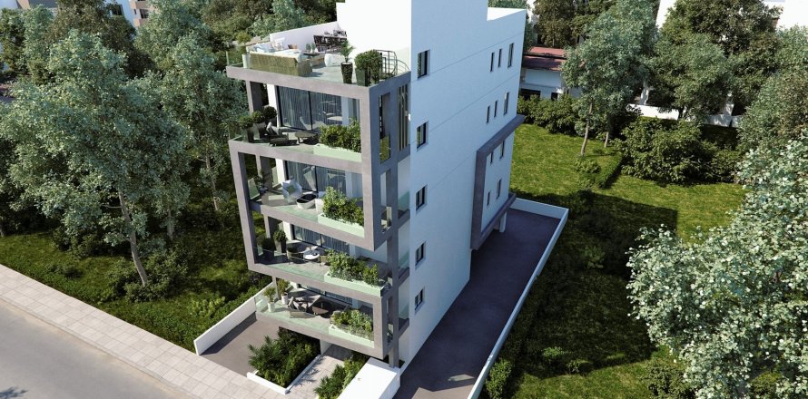 Квартира с 3 спальнями в Ларнака, Кипр № 37302