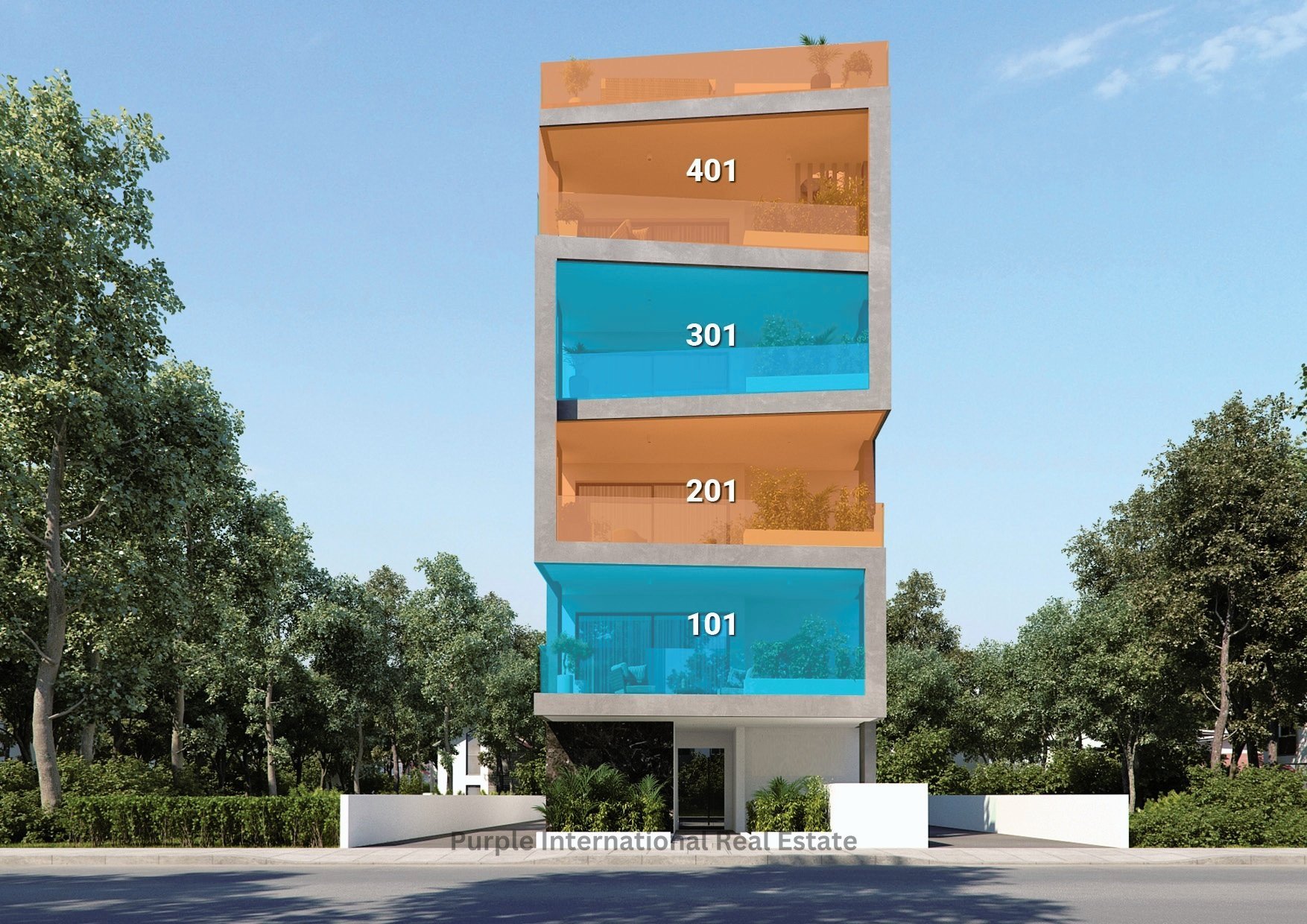 3 dormitorios Apartamento en Larnaca, Larnaka, Chipre No. 37302