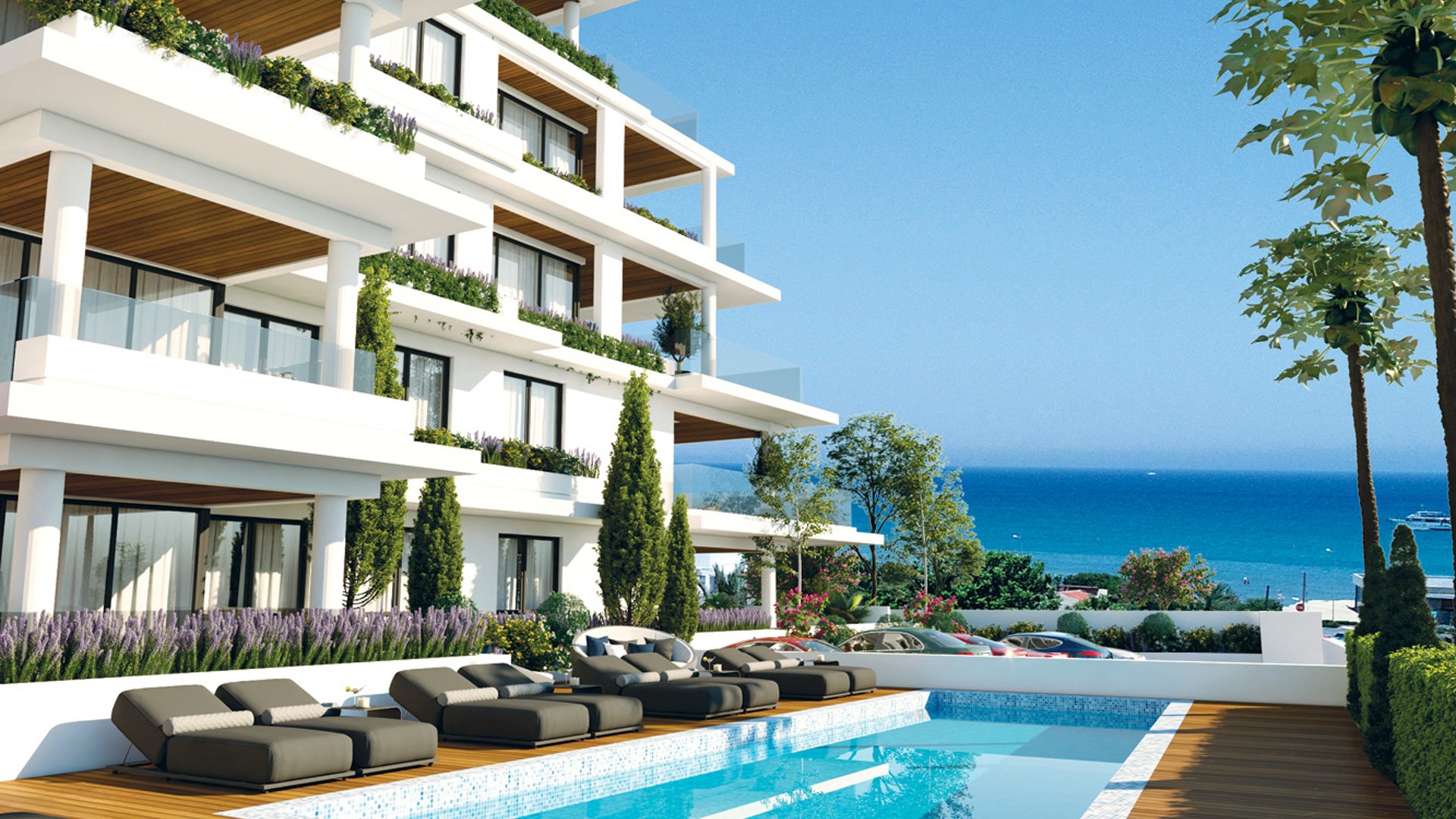 2 chambres Appartement à Larnaca, Larnaka, Chypre No. 26542