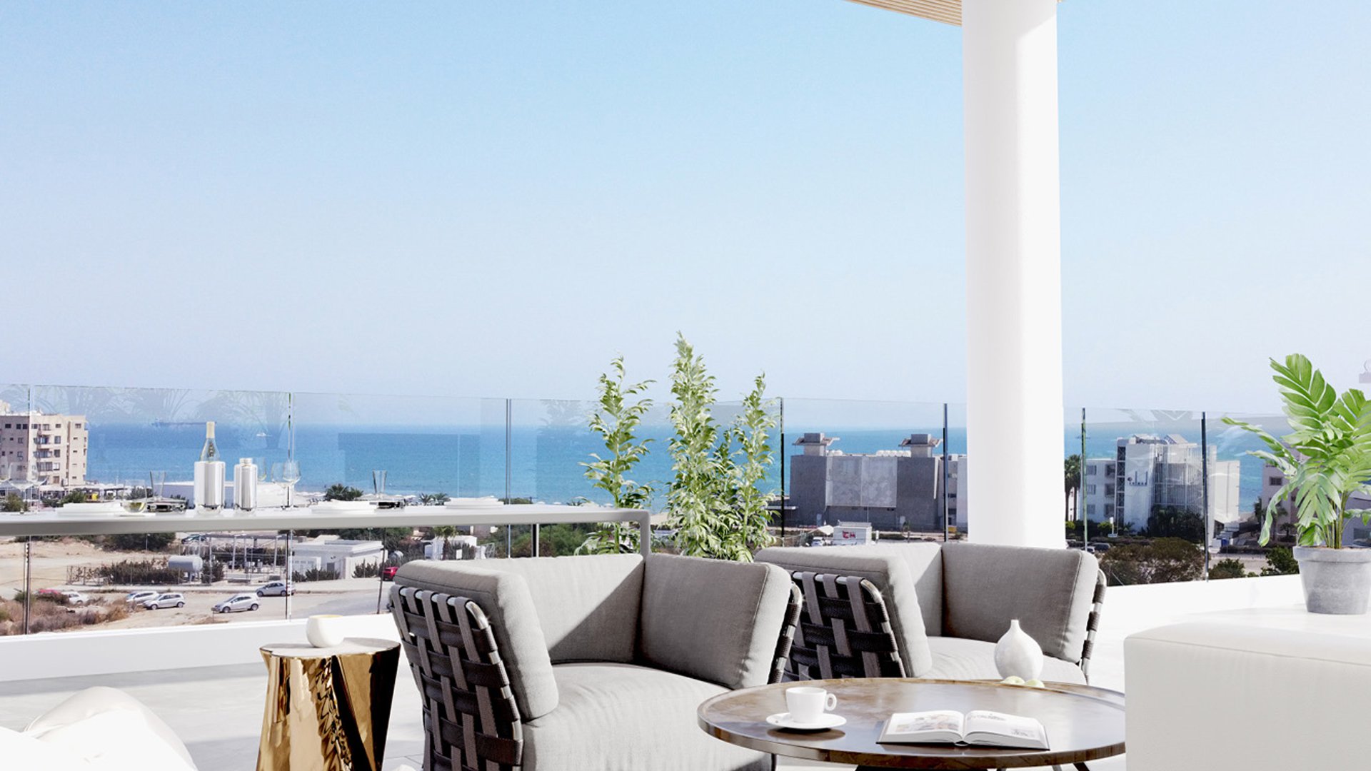 2 chambres Appartement à Larnaca, Larnaka, Chypre No. 26542