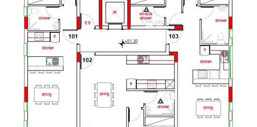 Квартира с 1 спальней в Пафос,  № 53348