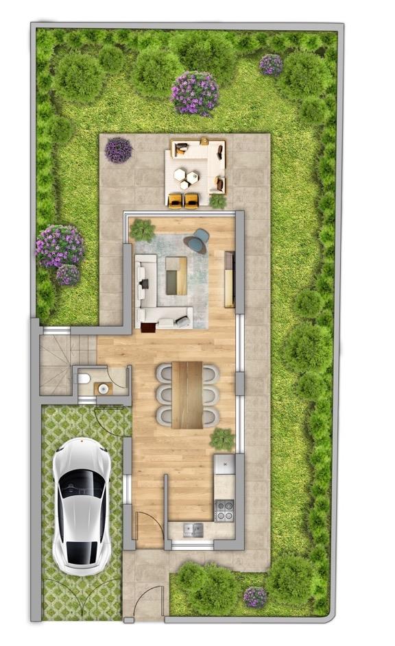 2 bedrooms Townhouse in Limassol, Cyprus No. 53350