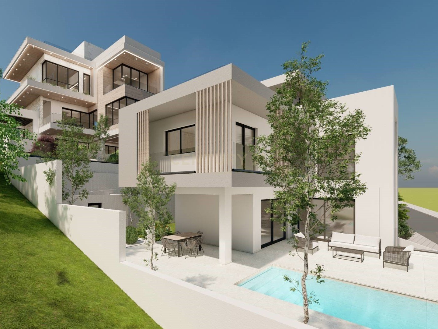 4 dormitorios Villa en Agios Athanasios, Limassol, Chipre No. 33173