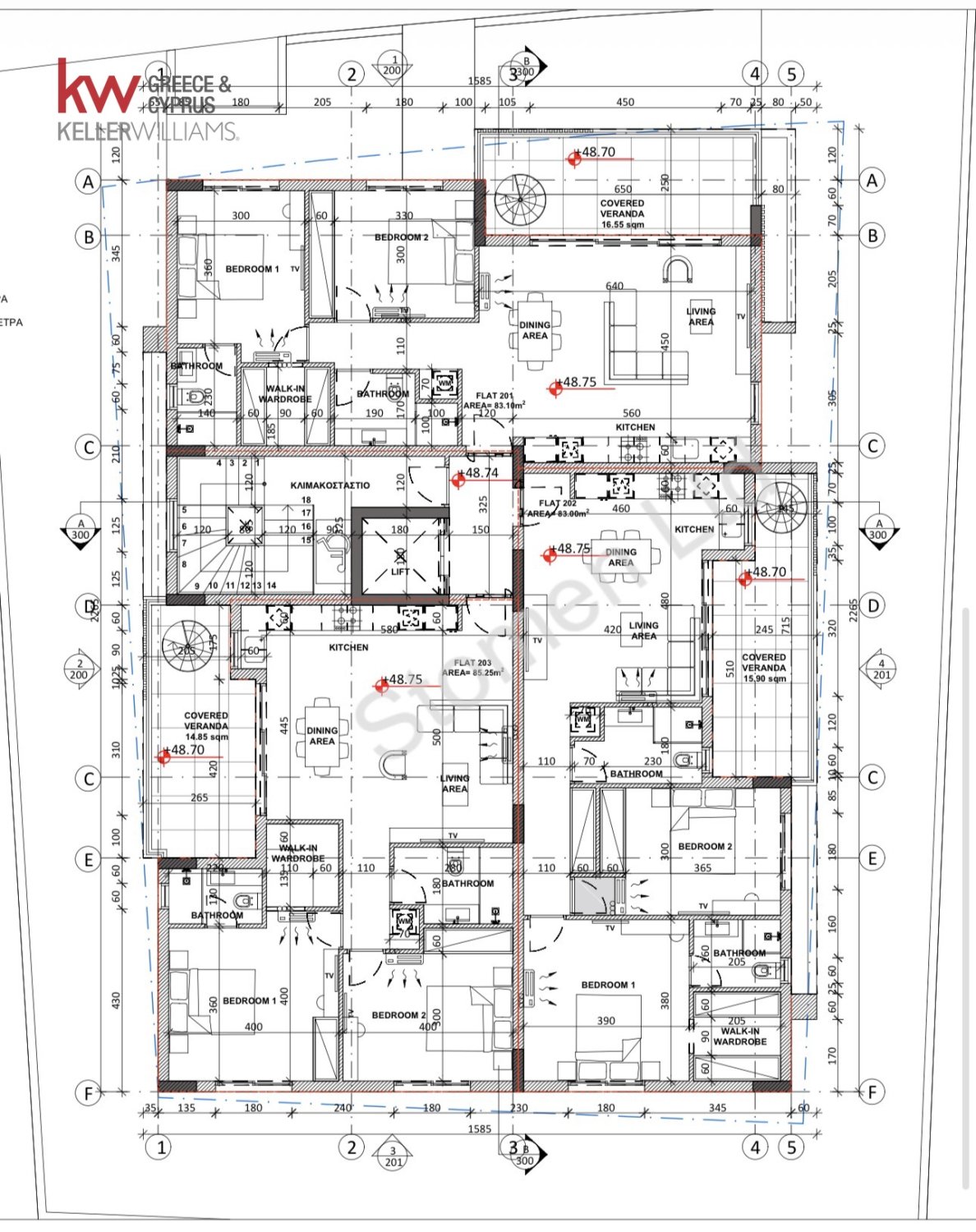 2 bedrooms Apartment in Kiti, Larnaka, Cyprus No. 52420