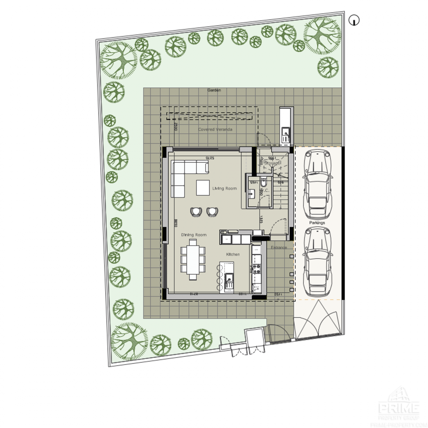4 chambres Villa à Oroklini, Larnaka, Chypre No. 26707