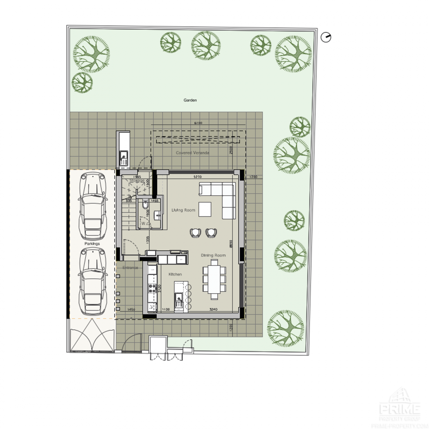 4 chambres Villa à Oroklini, Larnaka, Chypre No. 26704