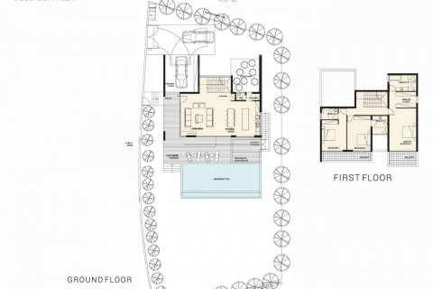 Villa floor plan «3BR-29», 3 bedrooms in Viewpoint Hills