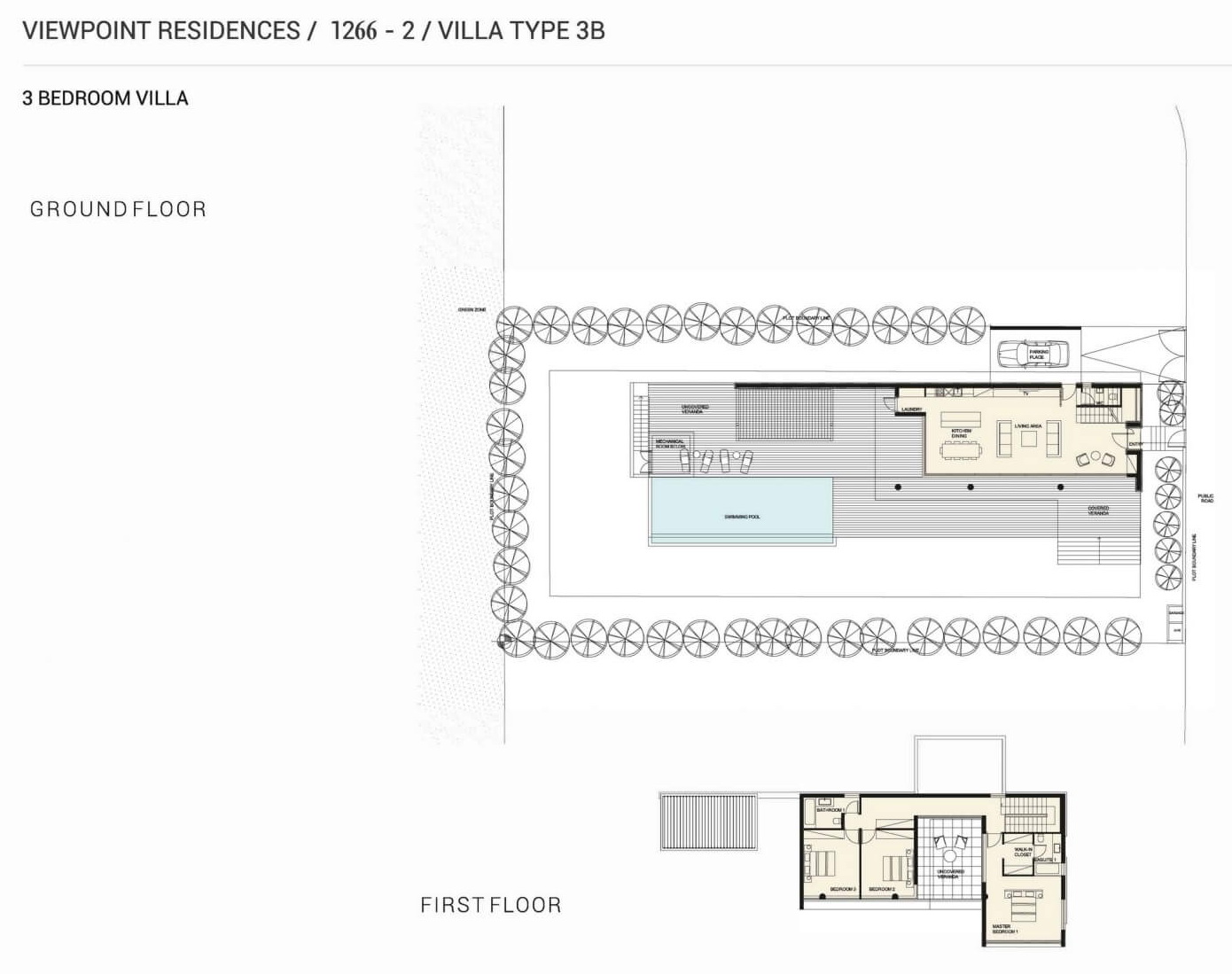 3 bedrooms Villa in Viewpoint Hills Pegeia, Paphos, Cyprus No. 9219