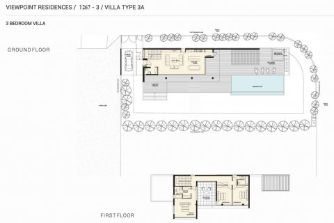 Villa floor plan «3BR-28», 3 bedrooms in Viewpoint Hills