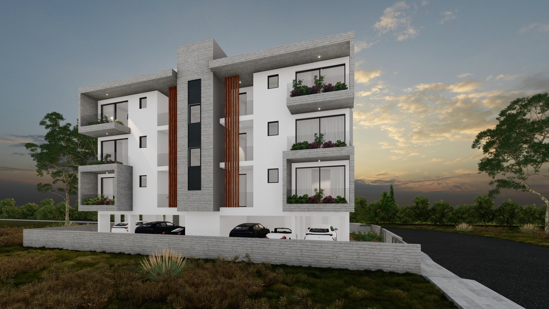2 chambres Appartement à Paphos, Chypre No. 27142