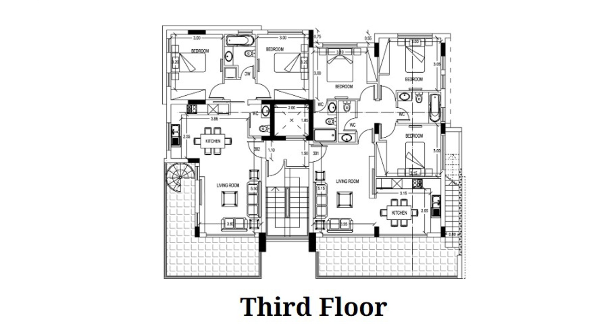 3 bedrooms Penthouse in Limassol, Cyprus No. 27200