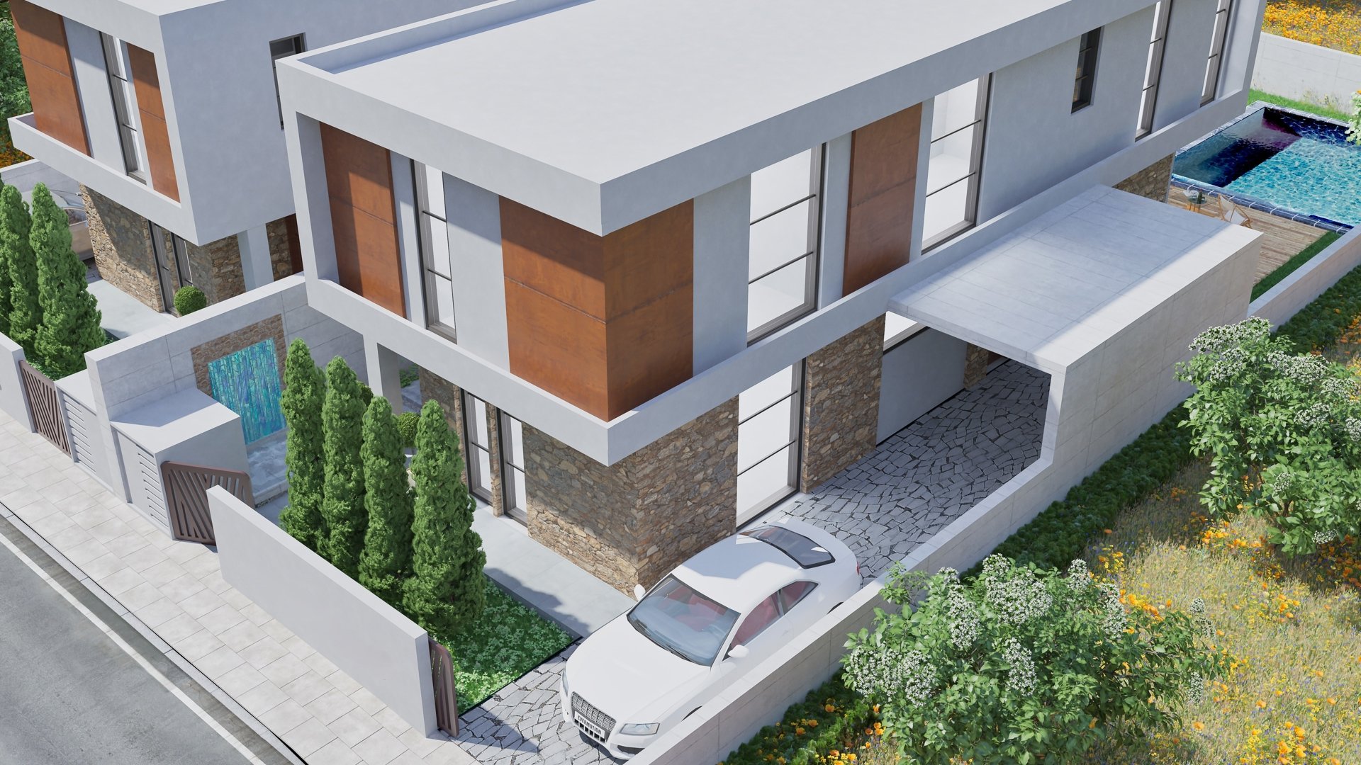4 chambres Villa à Zakaki, Limassol, Chypre No. 31794