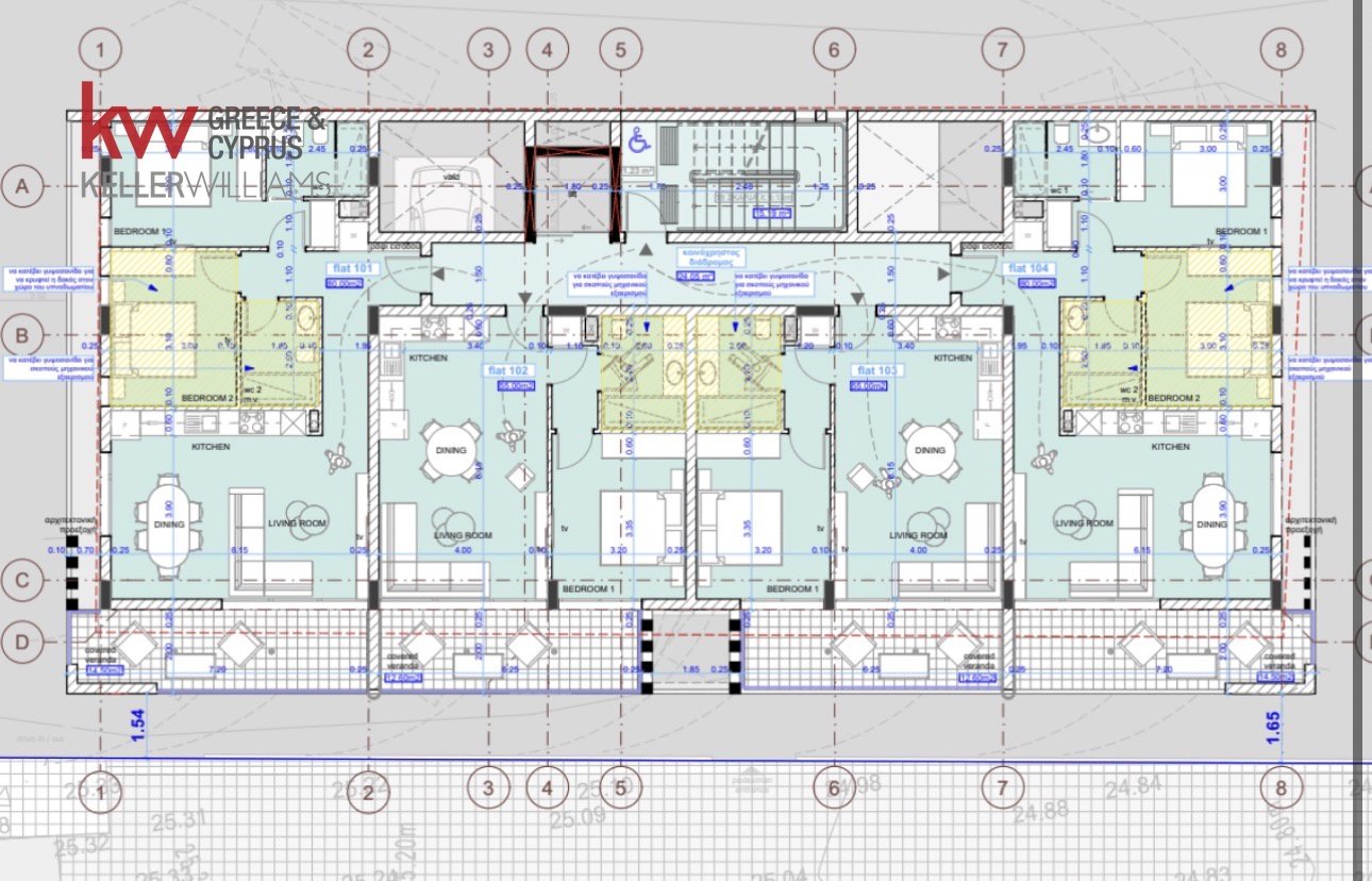 2 bedrooms Apartment in Larnaca, Larnaka, Cyprus No. 50008
