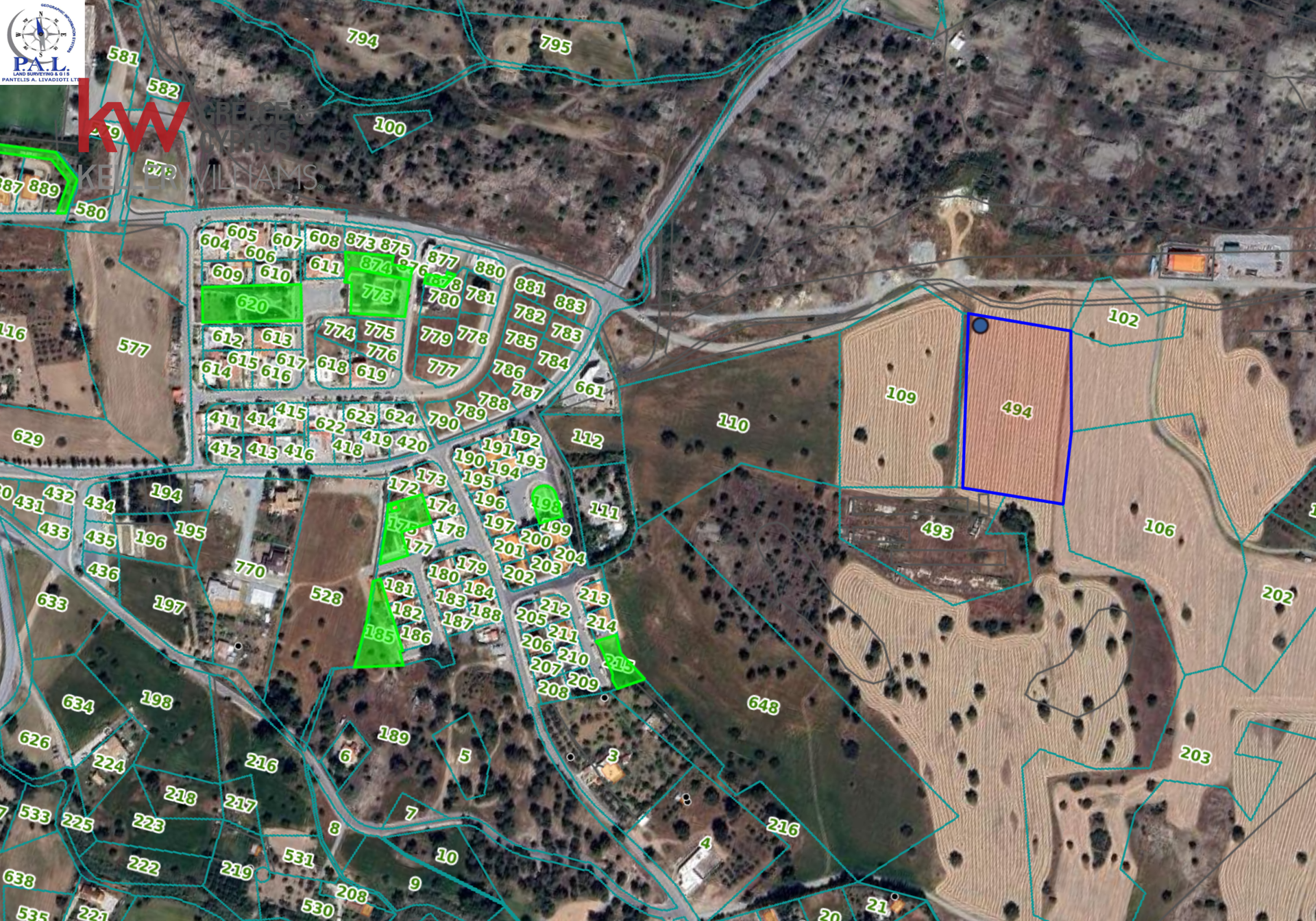 10777m2 Terreno en Pyrga, Larnaka, Chipre No. 40634