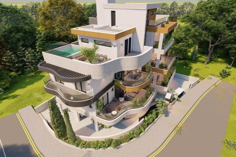 2 chambres Penthouse à Agios Athanasios, Limassol, No. 22353