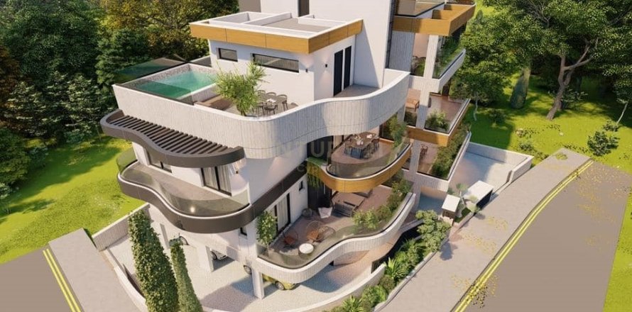 2 chambres Penthouse à Agios Athanasios, Limassol,  No. 22353