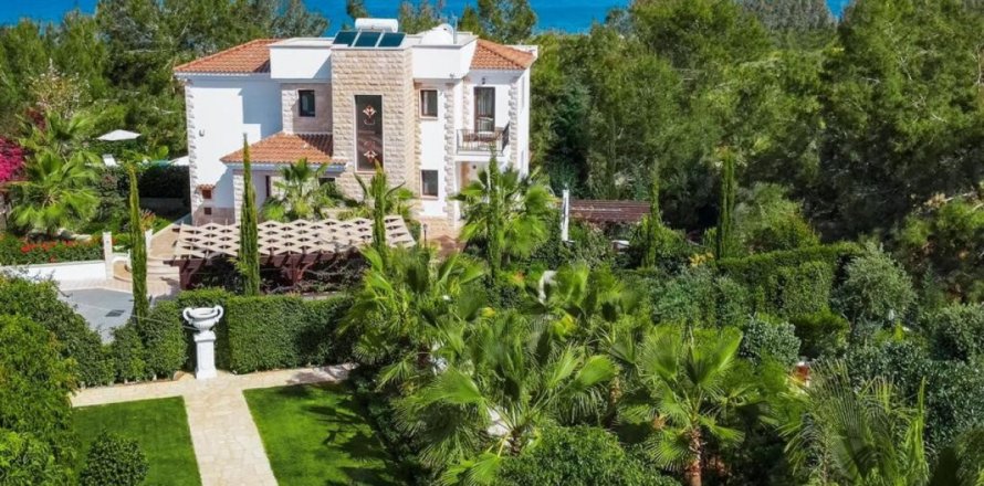 Вилла с 4 спальнями в Пафос,  № 38904