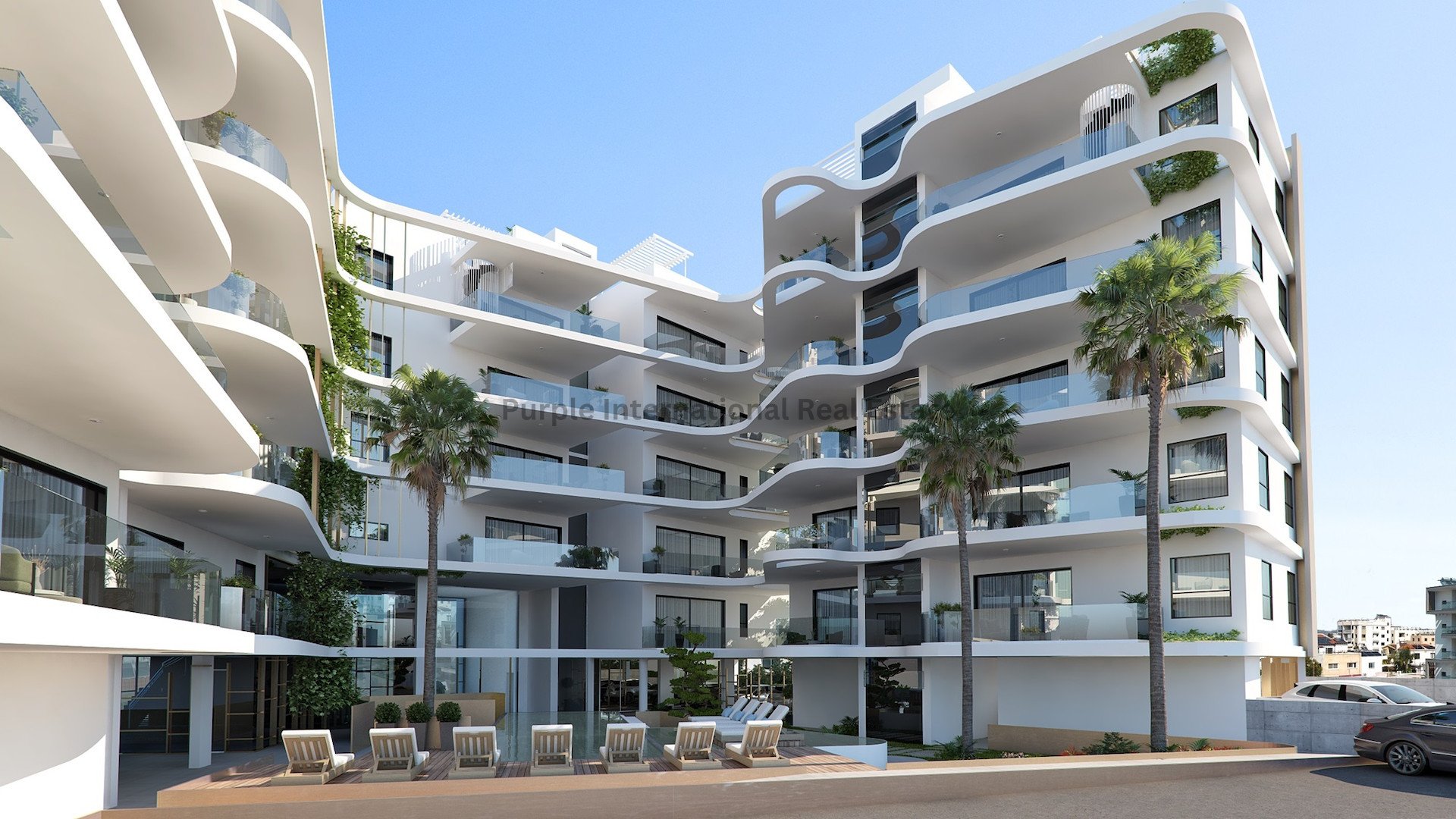 2 bedrooms Apartment in Larnaca, Larnaka, Cyprus No. 37797