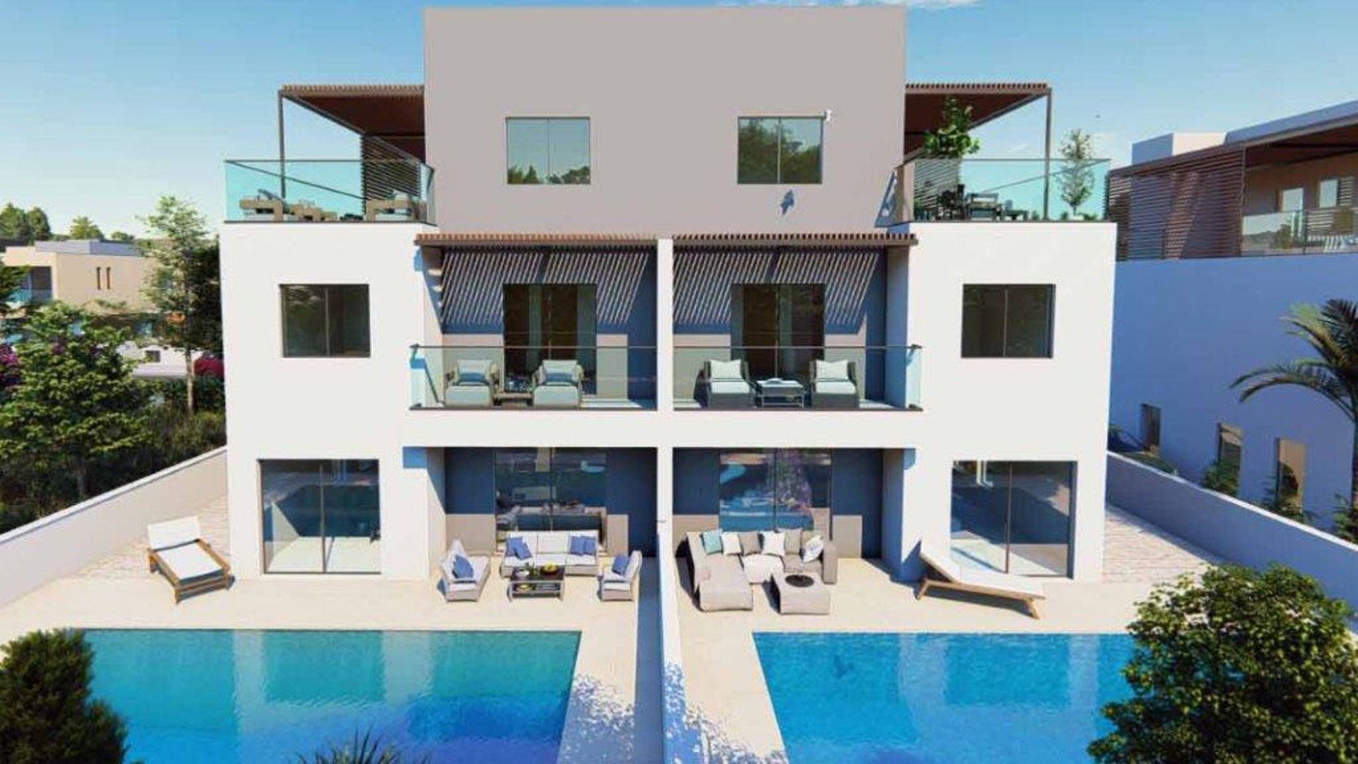 4 chambres Villa à Paphos, Chypre No. 28559