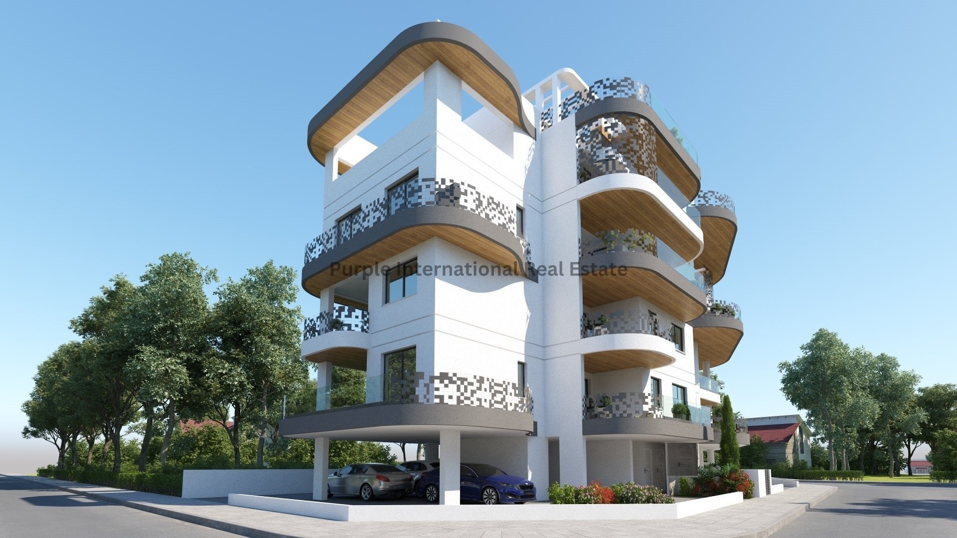 Квартира с 2 спальнями в Ларнака, Кипр № 25036