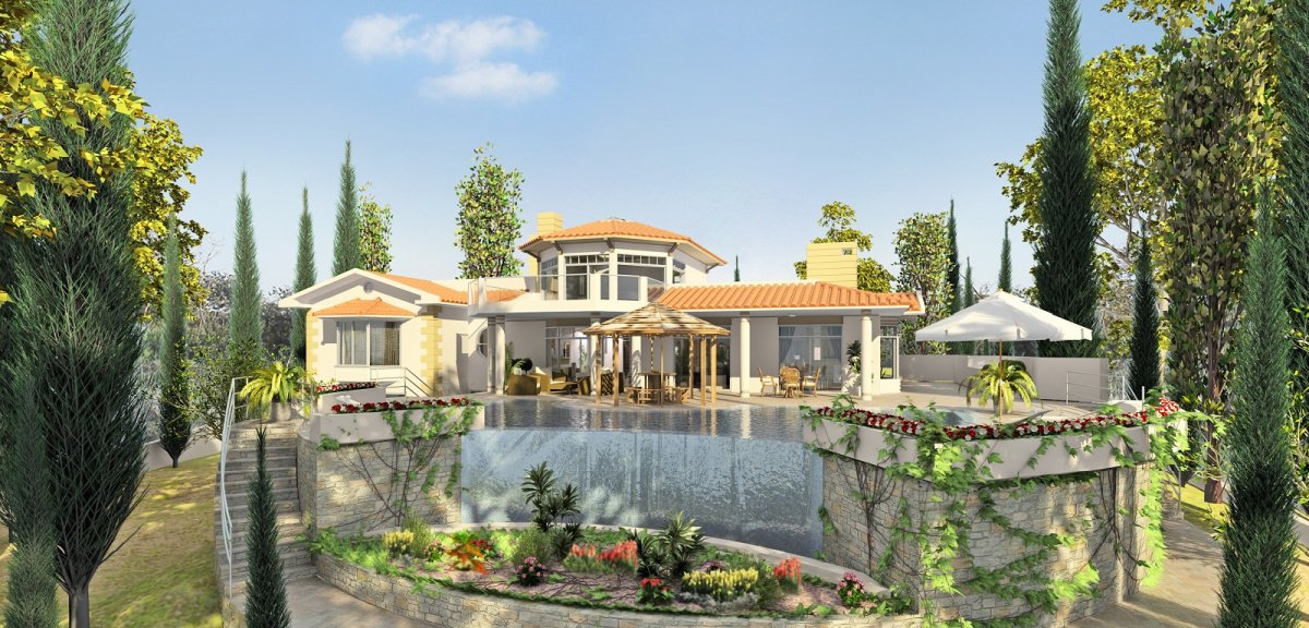 4 rooms Villa in Paphos, Cyprus No. 38008