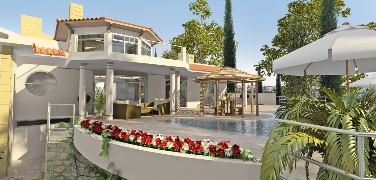 4 rooms Villa in Paphos, Cyprus No. 38008