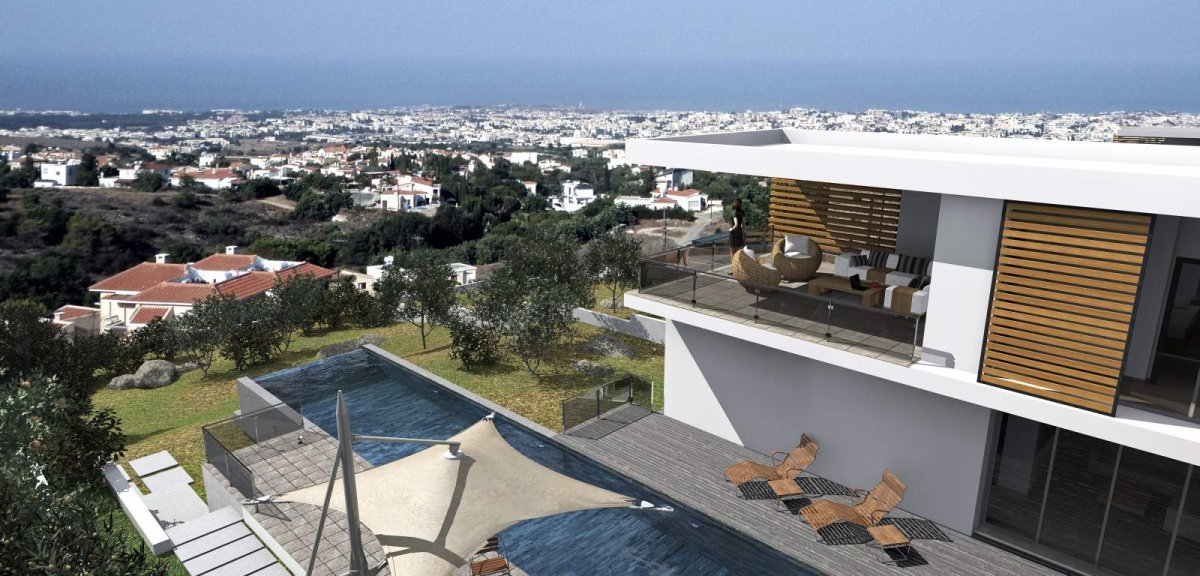 4 rooms Villa in Paphos, Cyprus No. 38011