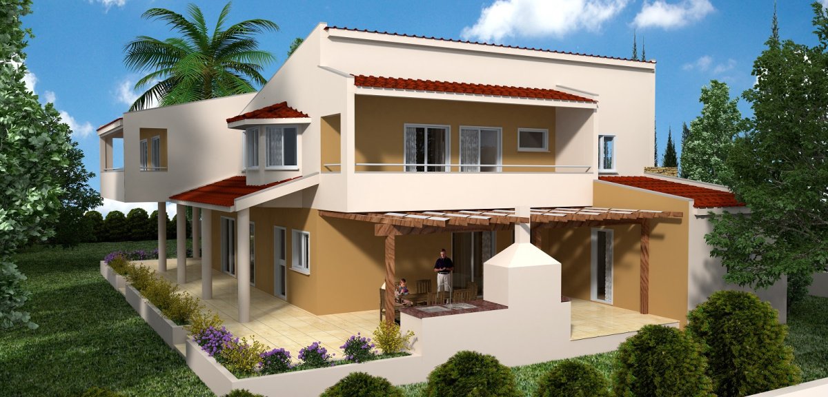 4 habitaciones Villa en Paphos, Chipre No. 38009