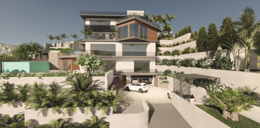 Вилла с 4 спальнями в Лимассол, Лимасол, № 38883