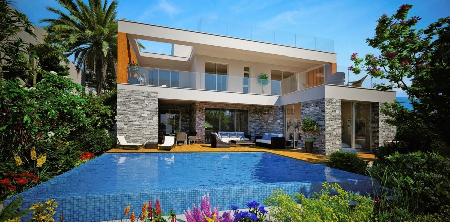 Вилла с 5 спальнями в Пафос,  № 7830