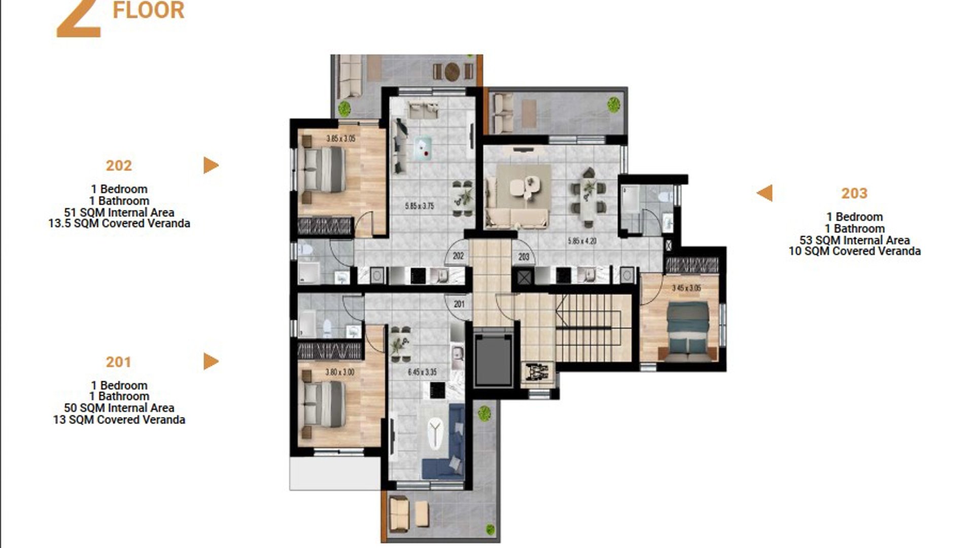 1 chambre Appartement à Zakaki, Limassol, Chypre No. 31053