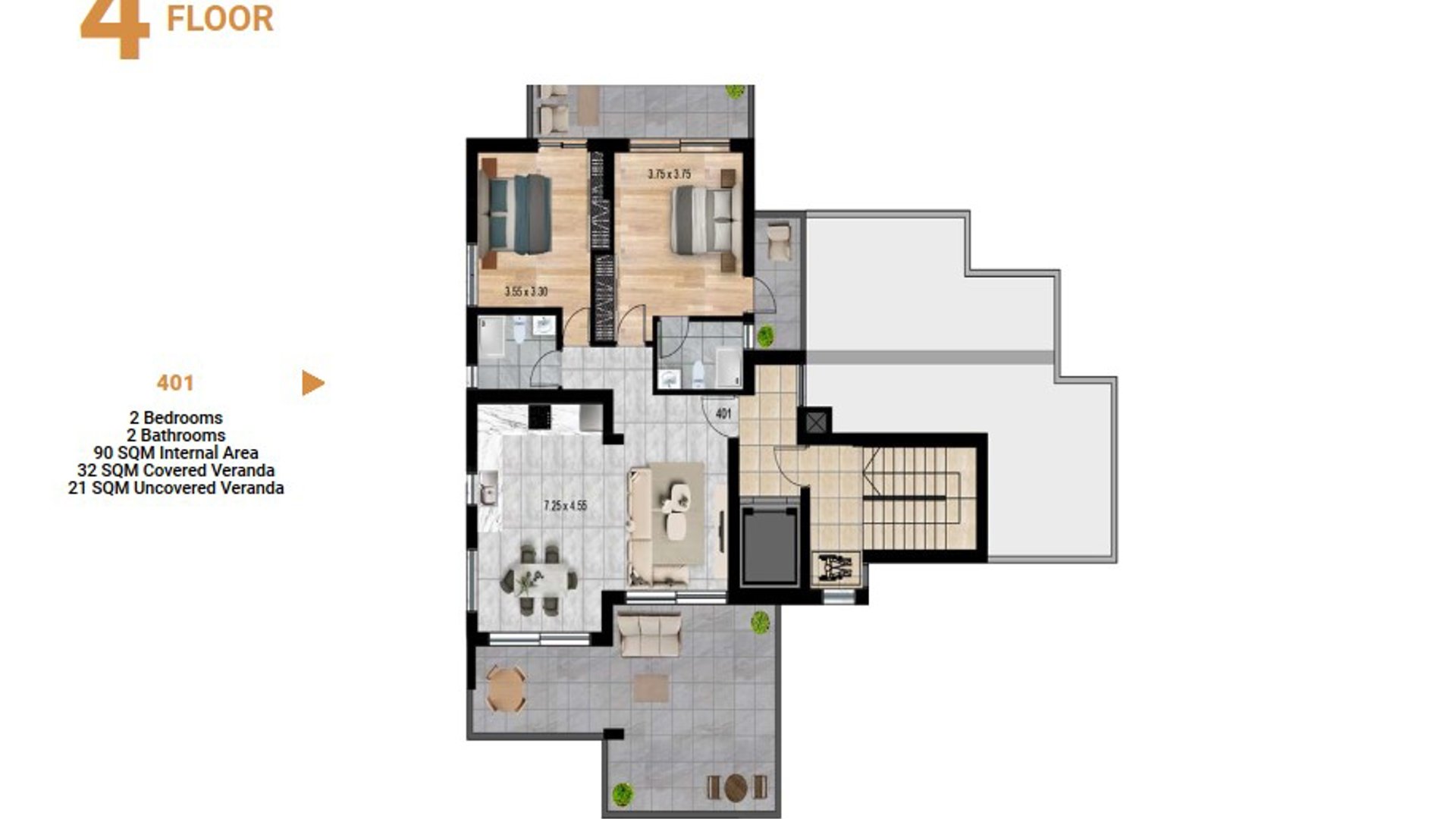1 chambre Appartement à Zakaki, Limassol, Chypre No. 31053
