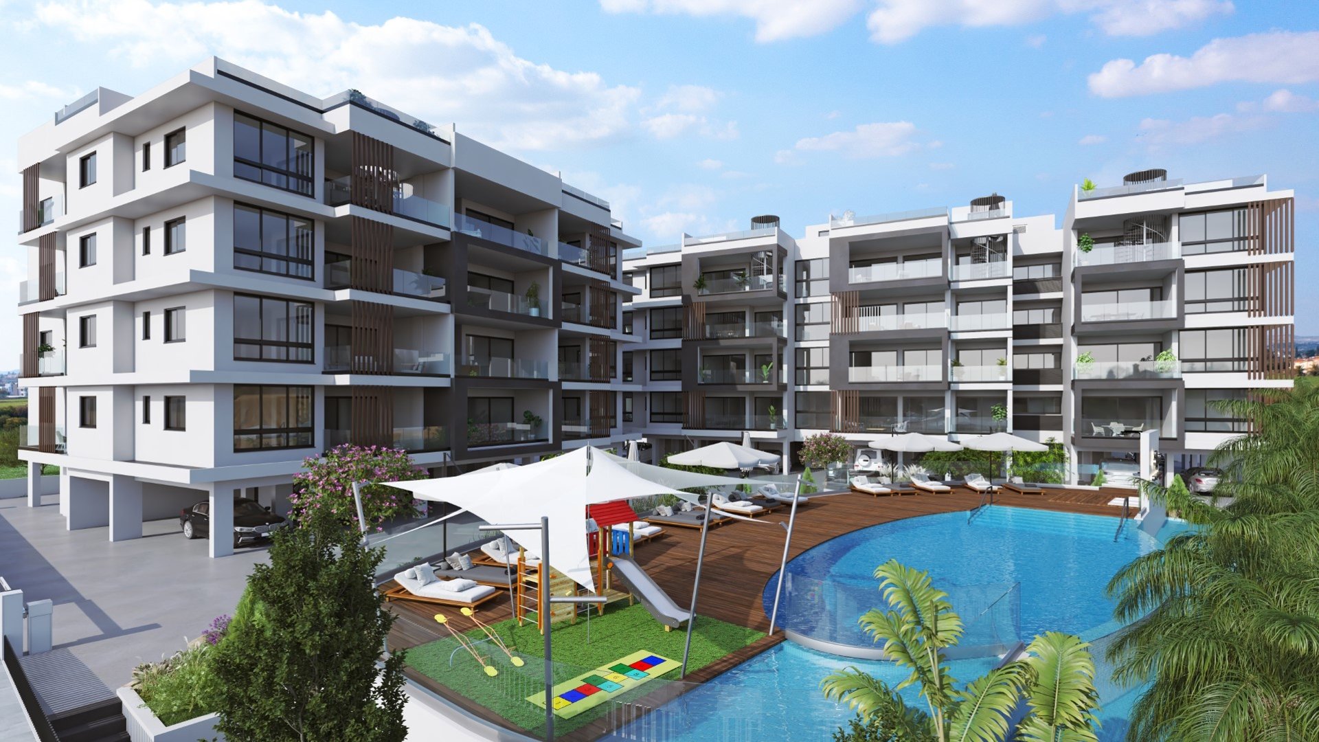 2 chambres Appartement à Livadia, Larnaka, Chypre No. 30537