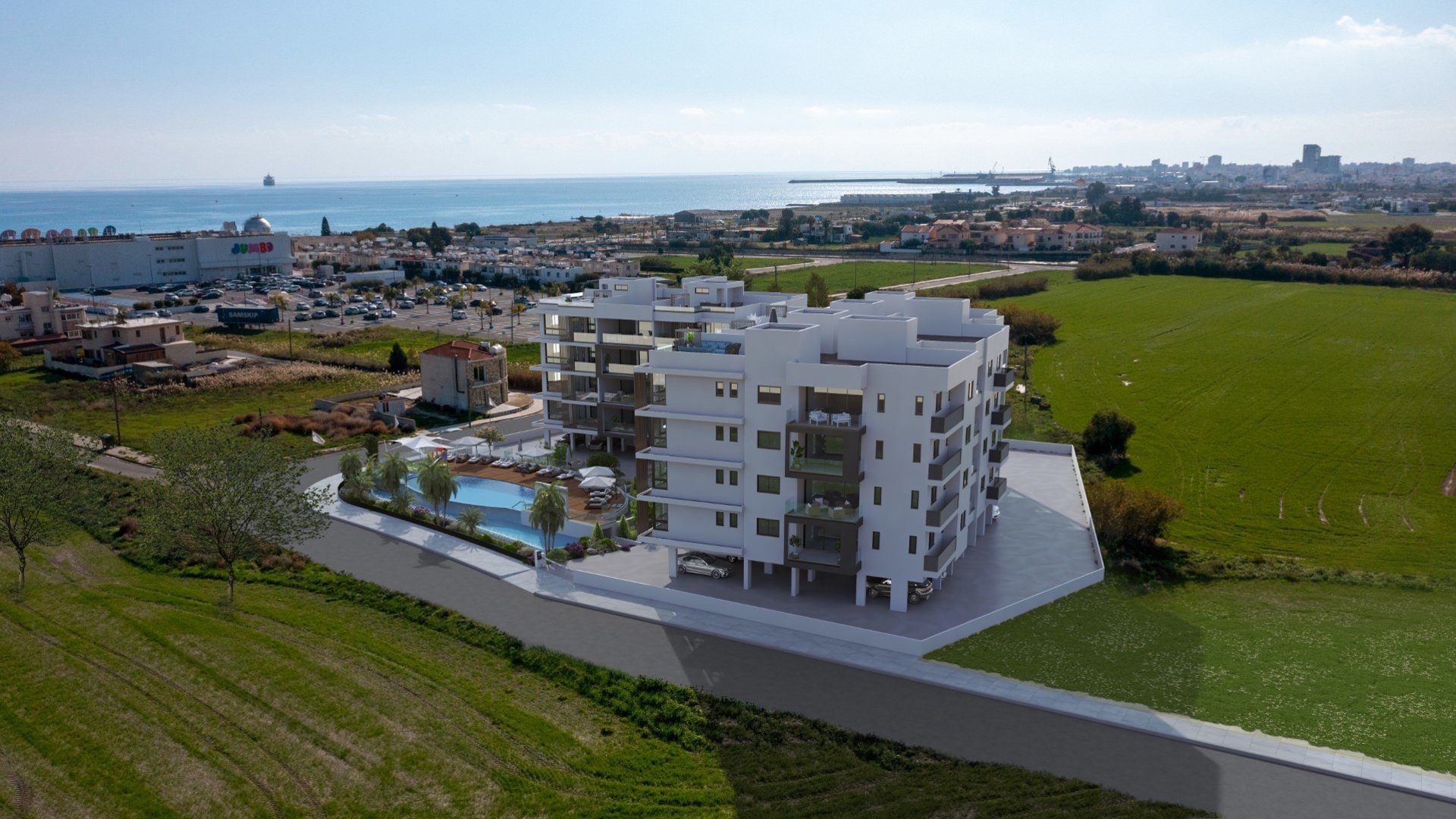 2 chambres Appartement à Livadia, Larnaka, Chypre No. 30537