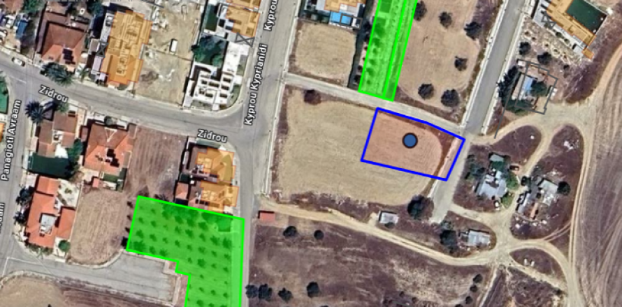 688m2 Land in Agios Nikolaos, Paphos,  No. 39502