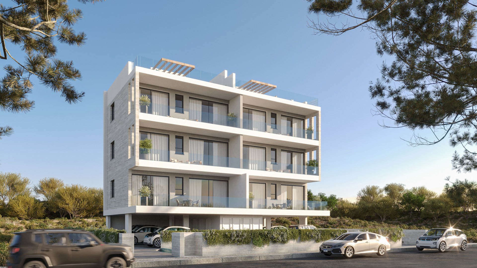 2 chambres Appartement à Paphos, Chypre No. 30155