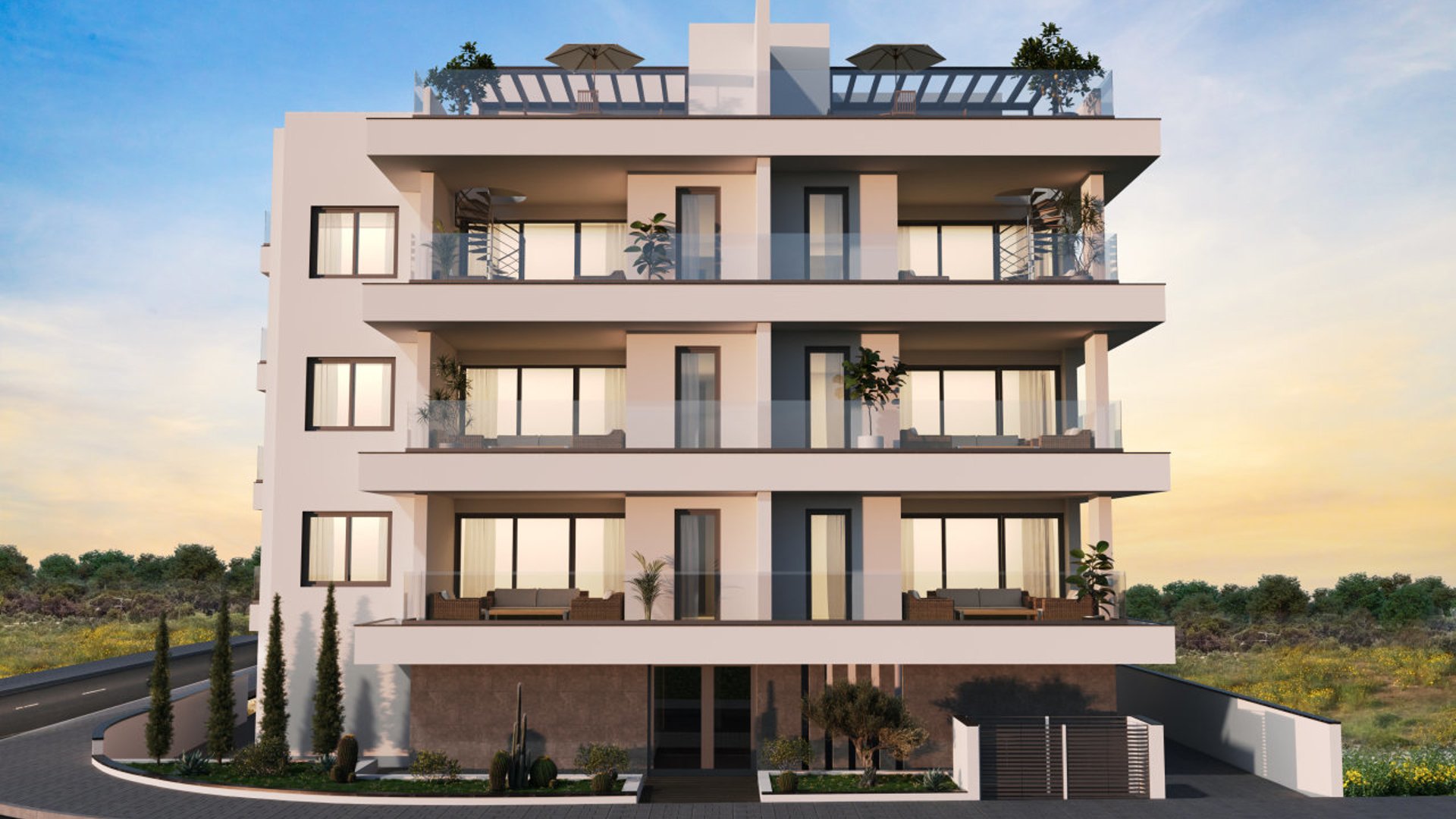 3 dormitorios Dúplex en Larnaca, Larnaka, Chipre No. 26537