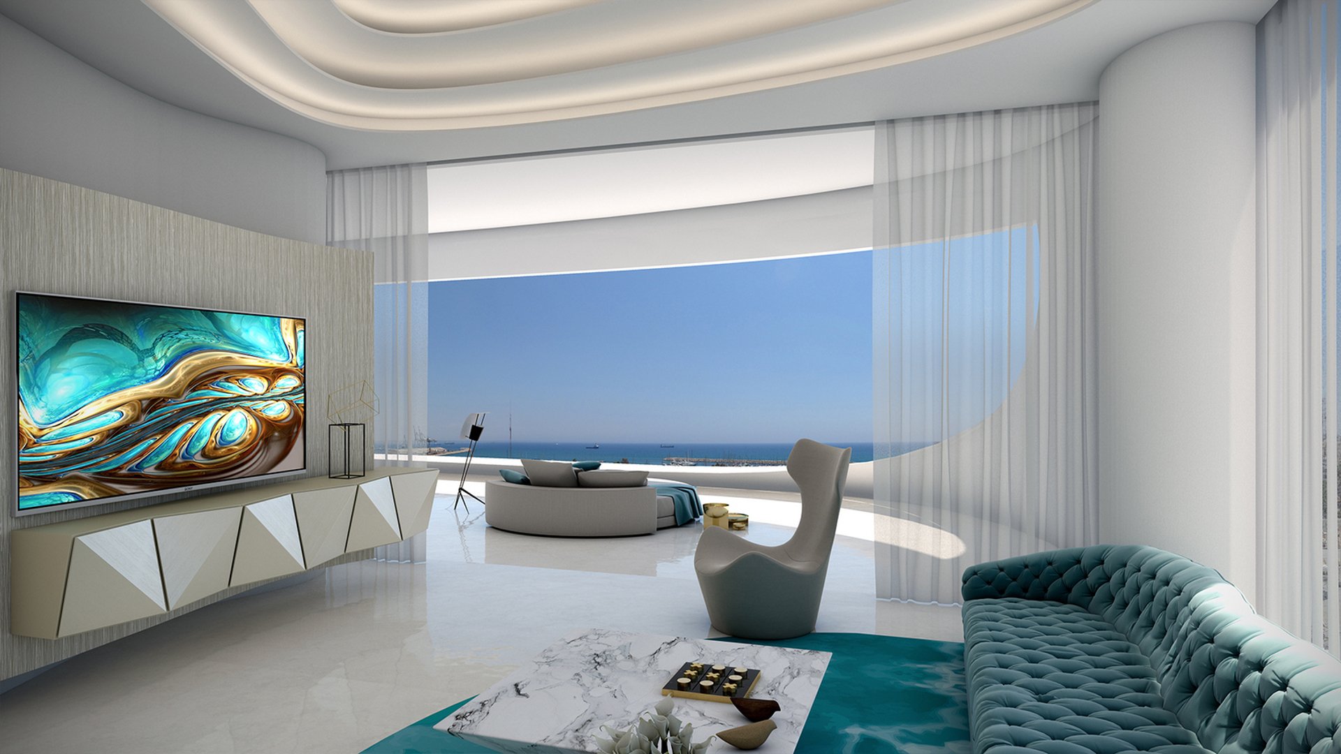 2 chambres Appartement à Larnaca, Larnaka, Chypre No. 26401