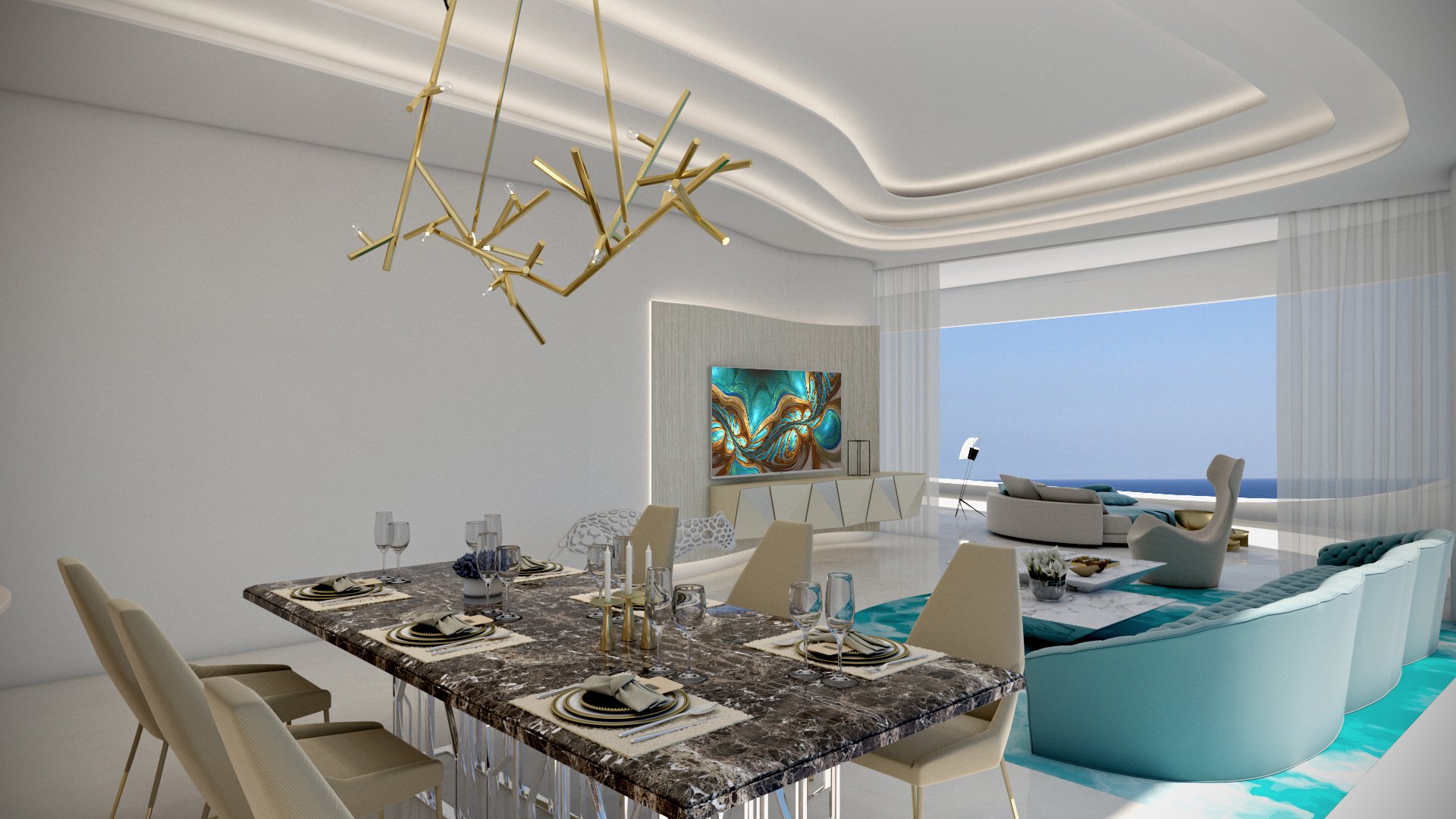 3 bedrooms Apartment in Larnaca, Larnaka, Cyprus No. 26403