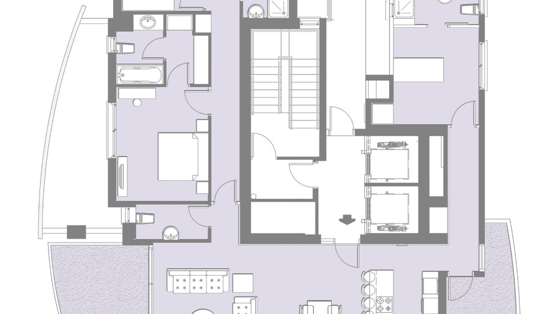 4 chambres Appartement à Mouttagiaka, Limassol, Chypre No. 25669